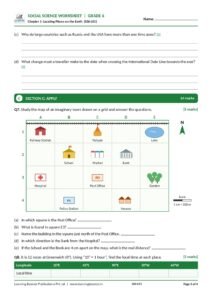 Social Science: Exploring Society – Class 6, Worksheets Page 4