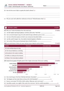 Social Science: Exploring Society Part 2 – Class 8, Worksheets Page 4