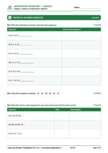 Maths: Ganita Prakash – Class 6, Worksheets Page 3