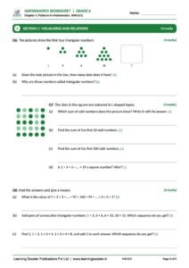 Maths: Ganita Prakash – Class 6, Worksheets Page 4