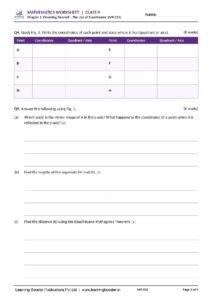 Mathematics: Ganita Manjari Part 1 – Class 9, Worksheets Page 4